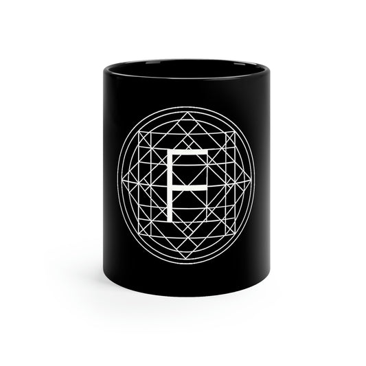 11oz Black Mug